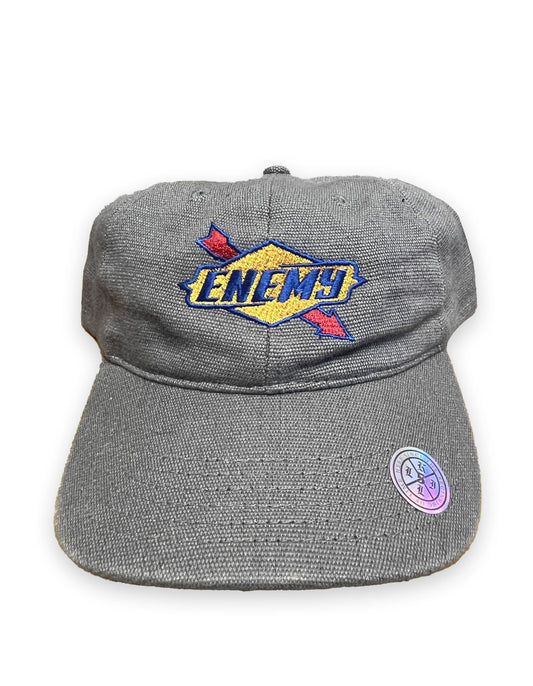 Twill Embroidered Enemy Co Dad Hat