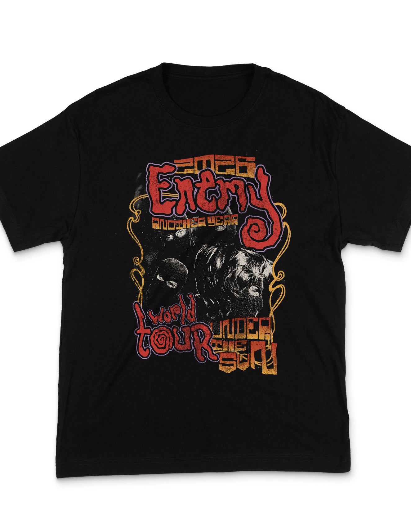 Enemy Under The Sun Tour T Shirt
