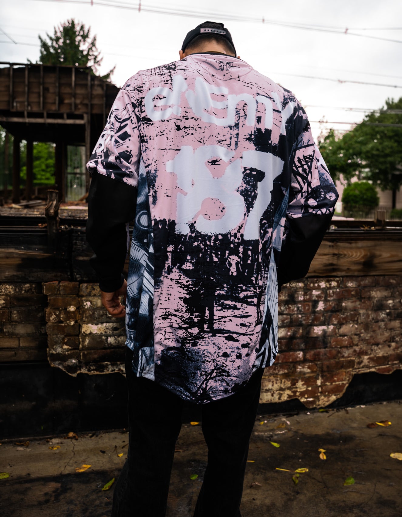 Enemy of the State " Say Uncle " Longsleeve Jersey