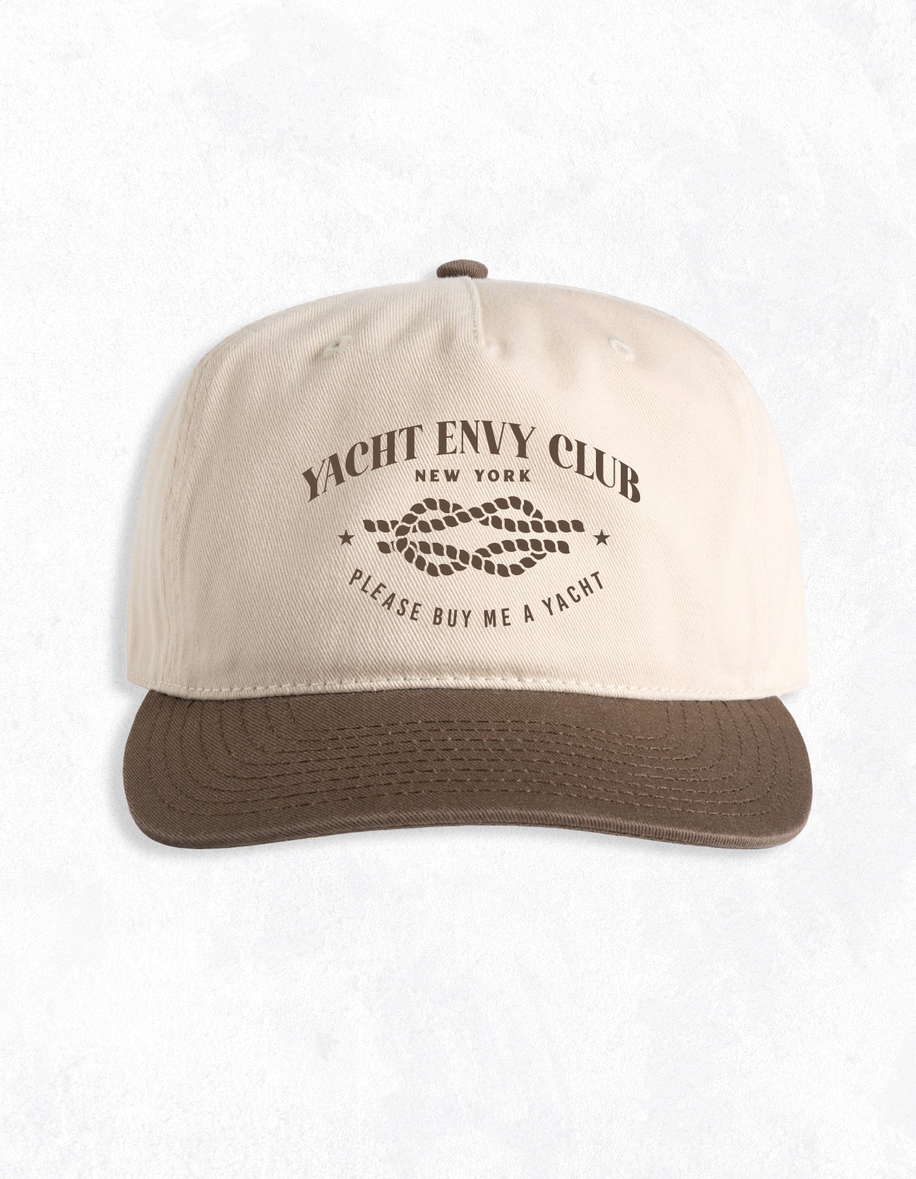 Yacht Envy Screen Printed Two Tone Cap