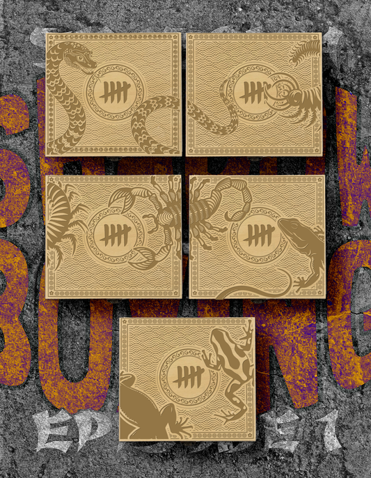 Deadly Venoms 5 Band Collectors Box Package