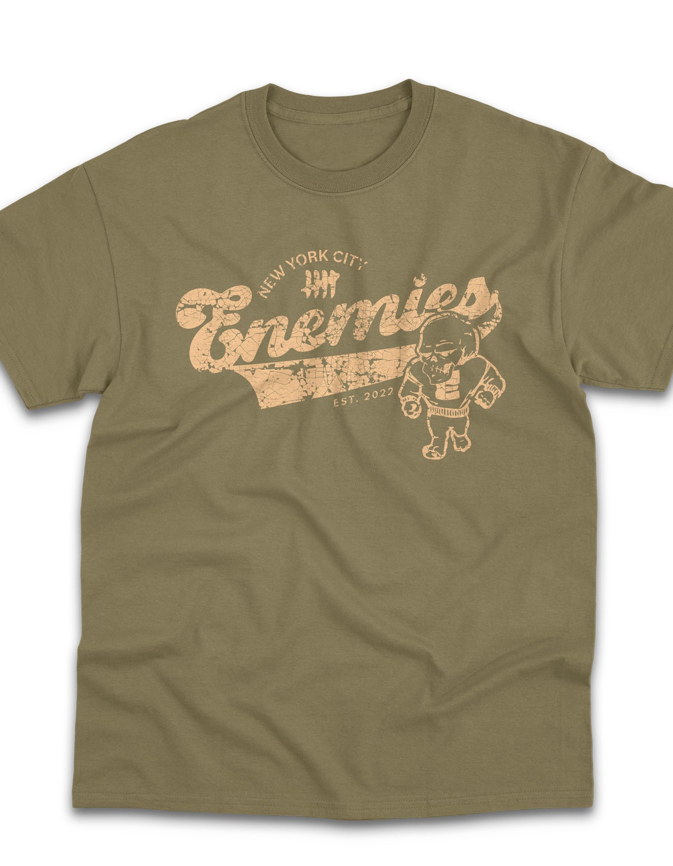 Enemies Collegiate Vintage CVC T Shirt