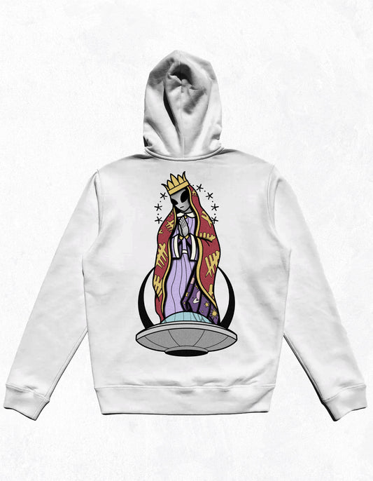 Mothership Mary Full Zip Body Bag Heavyweight Hoodie