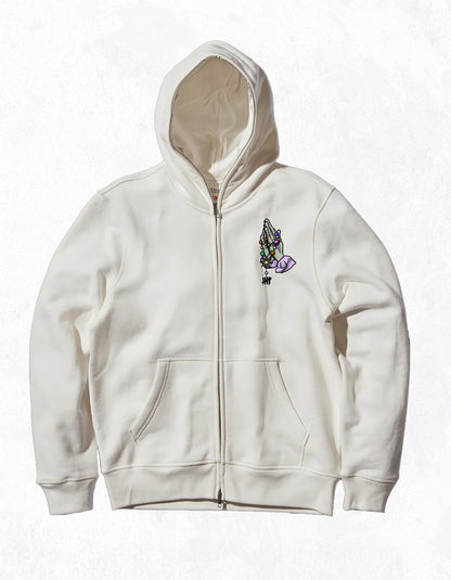 Mothership Mary Full Zip Body Bag Heavyweight Hoodie