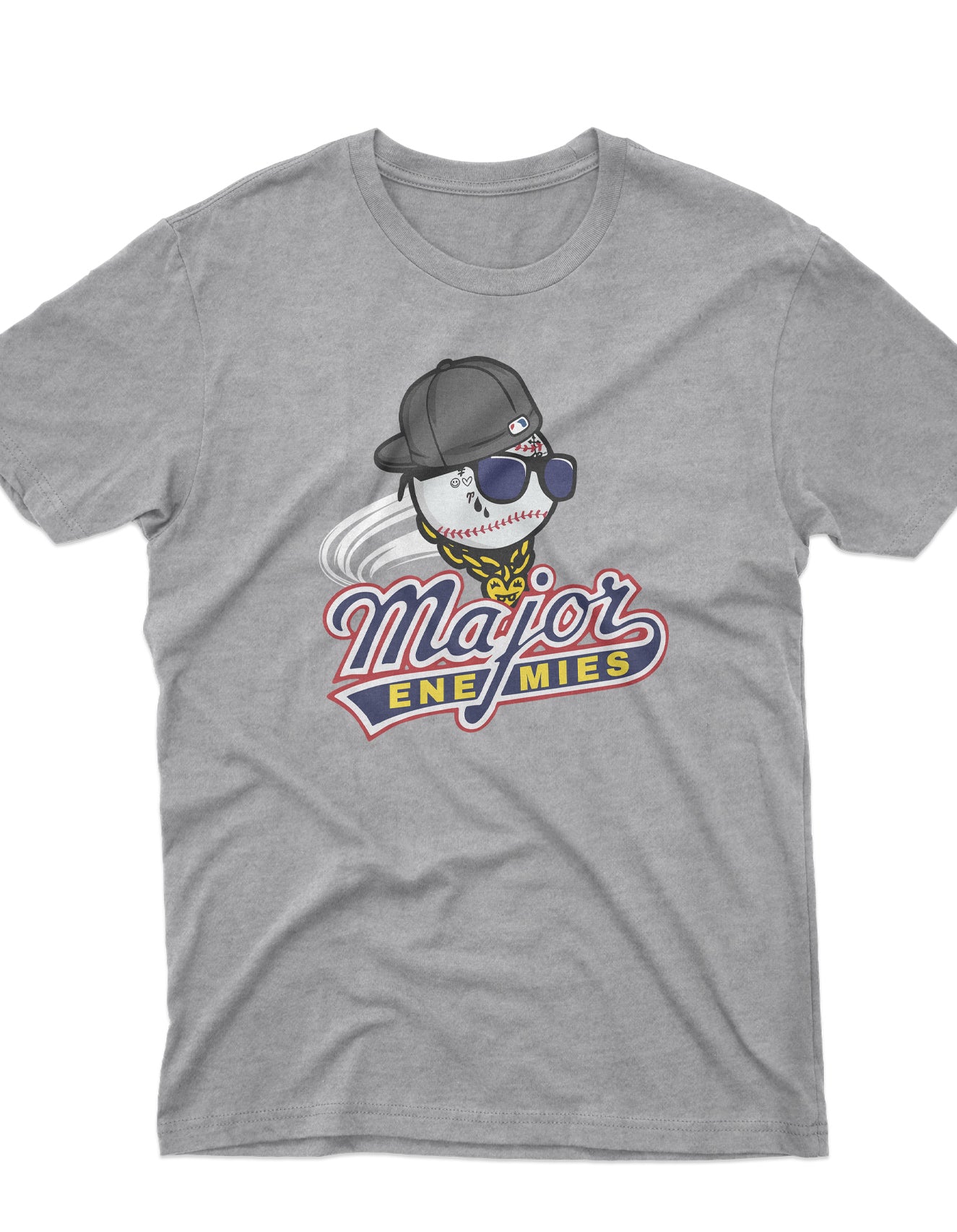 Major League Enemies Heavyweight Cotton T Shirt