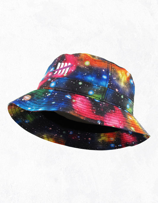 Kill 5 Logo Embroidered Limited Edition Galaxy Bucket Hat