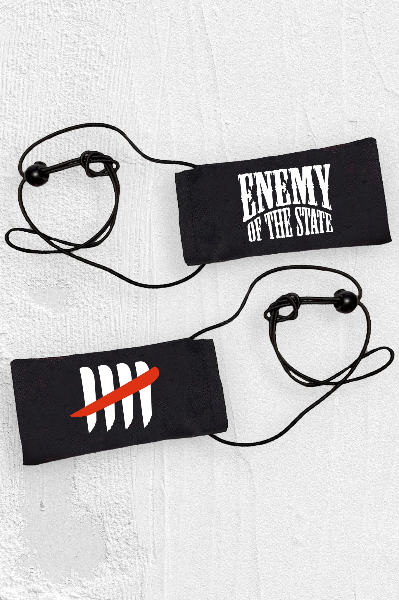 Enemy of the State Double Sided Barrel Cover