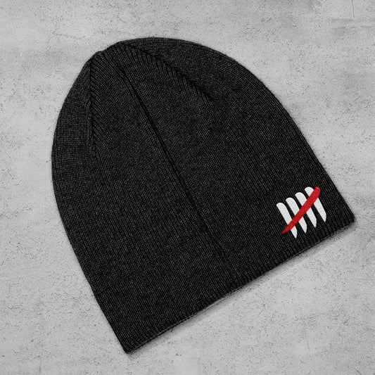 Kill 5 Embroidered No Cuff Beanie