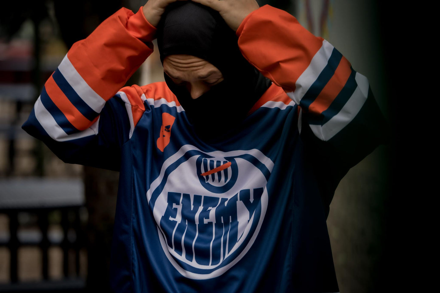 Enemy of the State "Orange Drip" Paintball Jersey