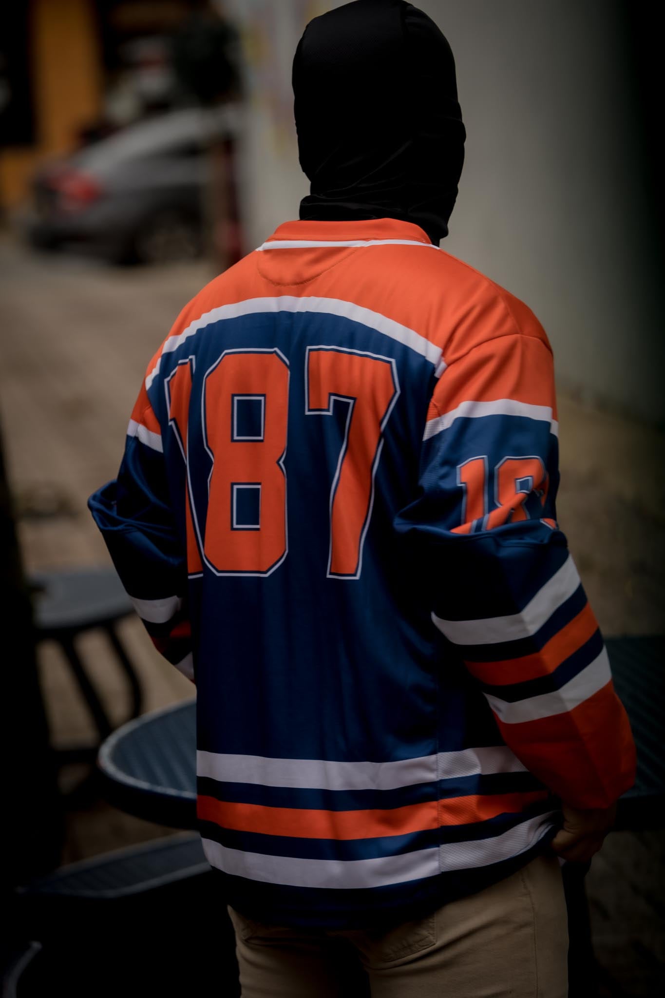 Enemy of the State "Orange Drip" Paintball Jersey