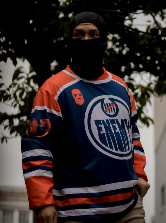 Enemy of the State "Orange Drip" Paintball Jersey