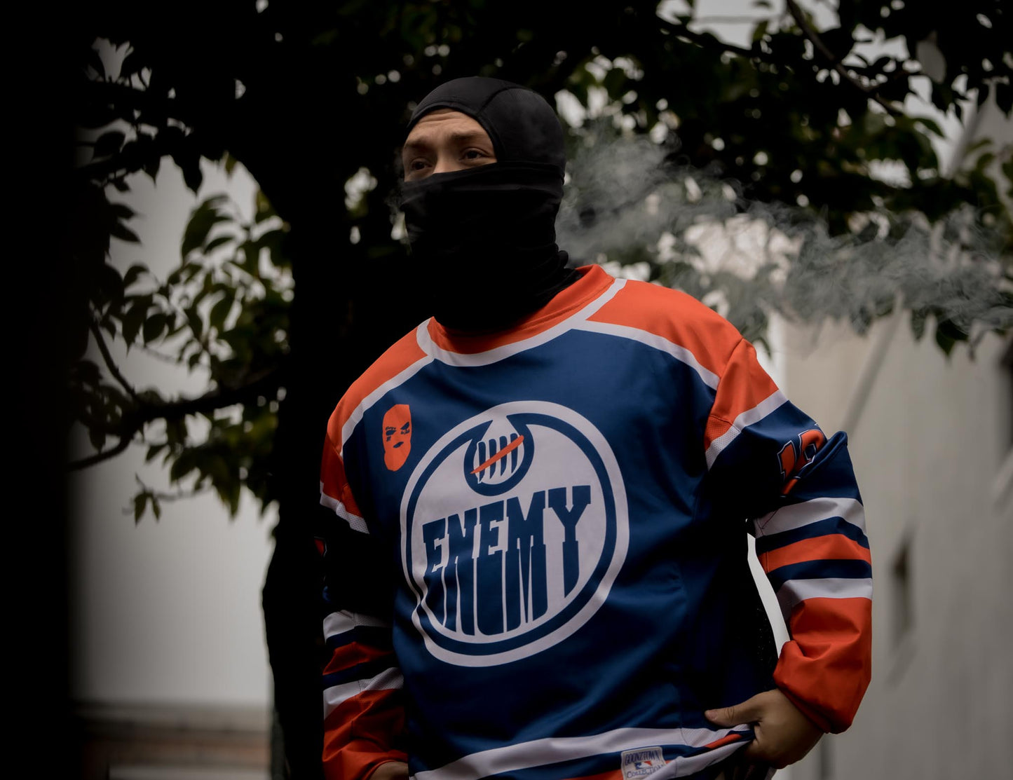 Enemy of the State "Orange Drip" Paintball Jersey