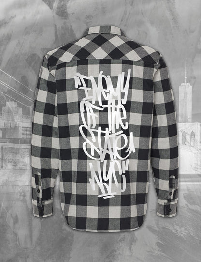 Enemy of the State Graffiti Flannel Longsleeve