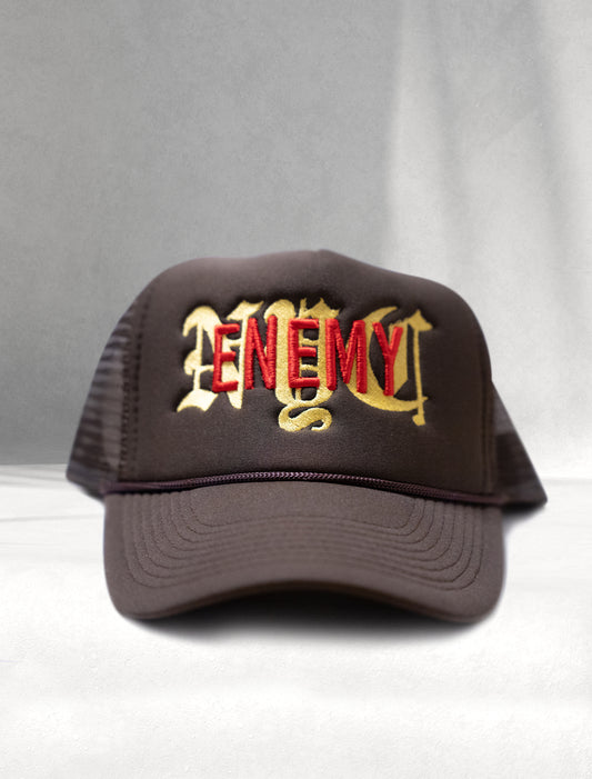 NYC Embroidered Trucker Hat - Shoryuken Colorway