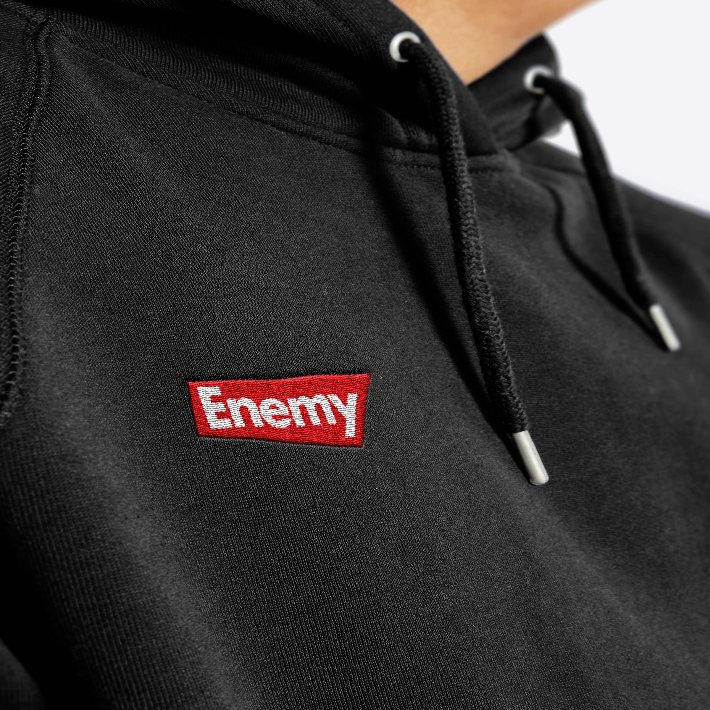 Enemy of the State Embroidered Hoodie