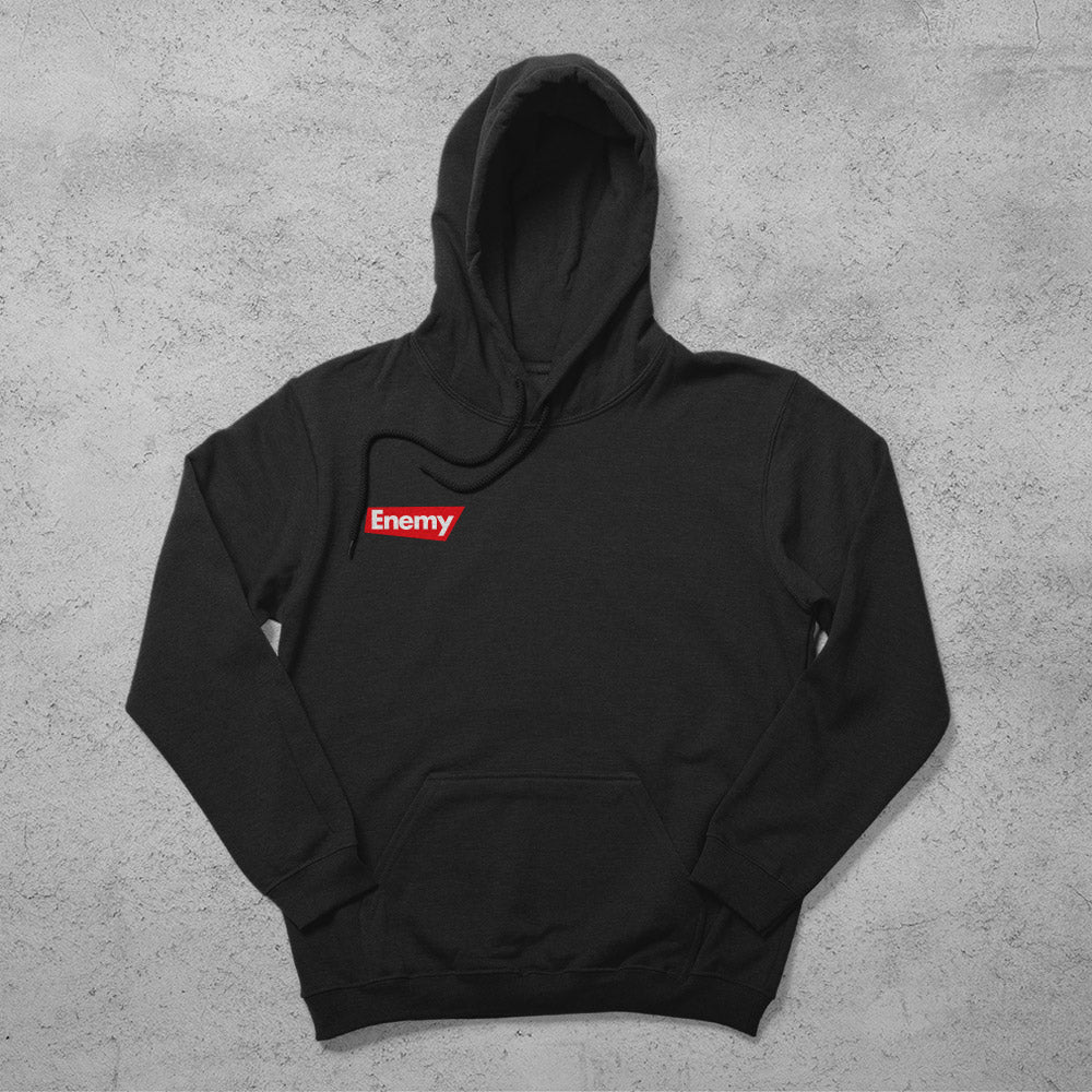 Enemy of the State Embroidered Hoodie