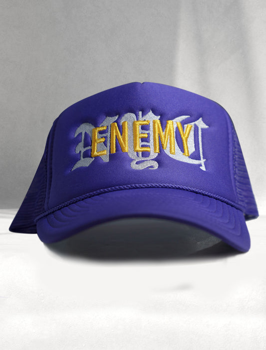 NYC Embroidered Trucker Hat - Los Angeles Colorway